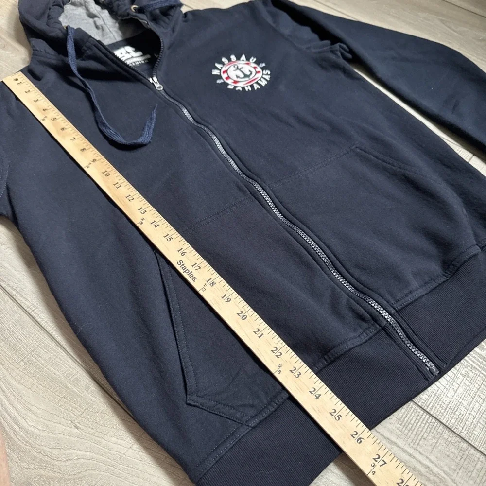 Nassau Bahamas Hoodie Mens Large Black Long Sleeve Spell Out Logo Destination